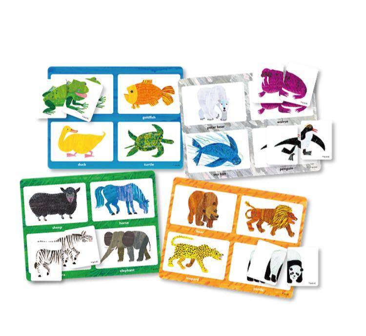 Eric Carle Matching Game head & tails carouselljackpot, 兒童＆孕婦用品, 嬰兒