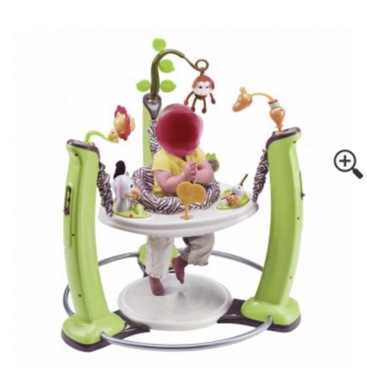 Evenflo jungle quest jump & learn exersaucer activity center deals