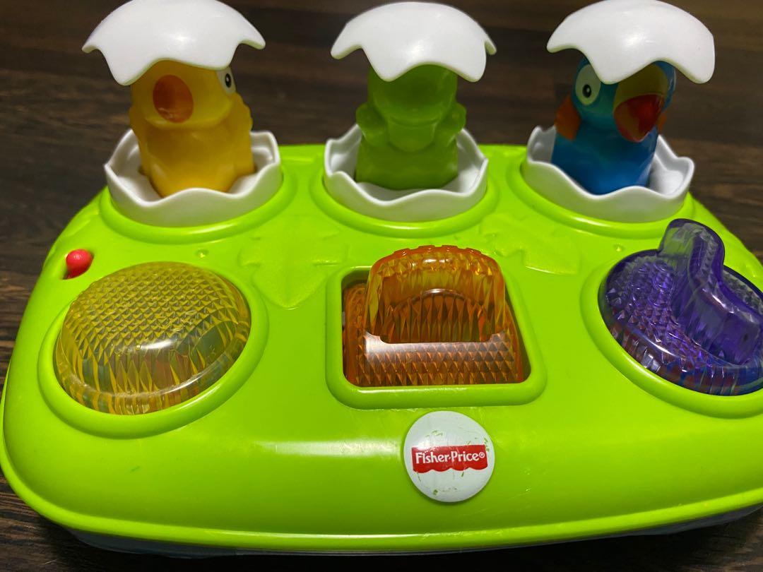 fisher price musical pop up eggs