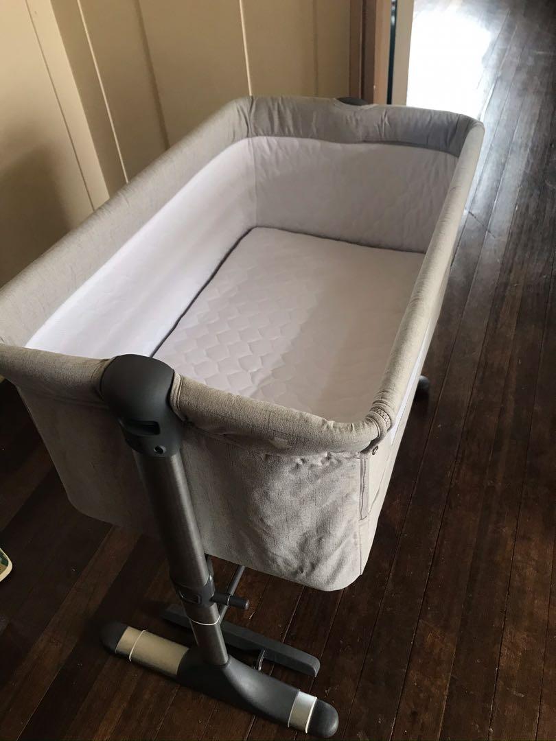 For Sale Co Sleeper Crib Little Green By Nature Babies Kids Baby Nursery Kids Furniture Cots Cribs On Carousell