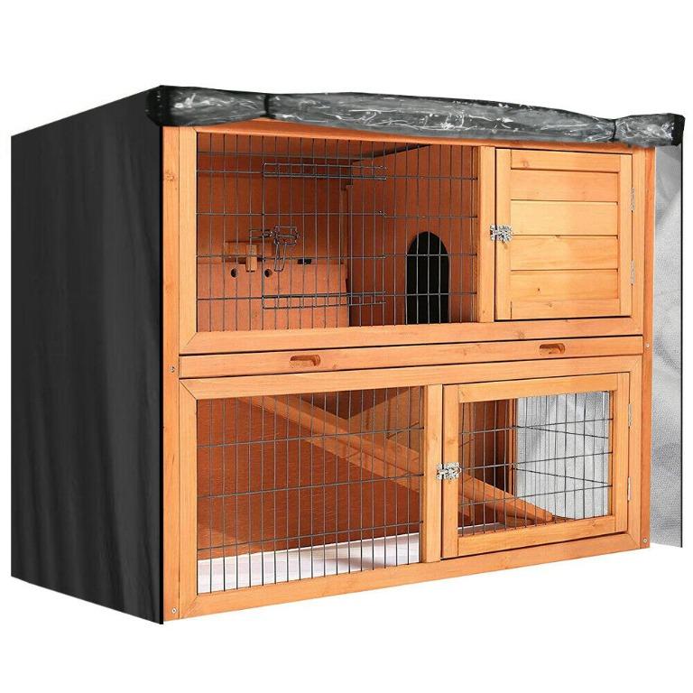 Free Shipping 4ft Rabbit Hutch Cover Double Decker Pet Bunny Cage