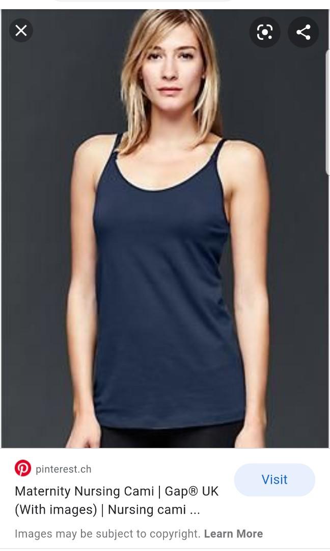 Gap Body Dark Blue Nursing tank top S