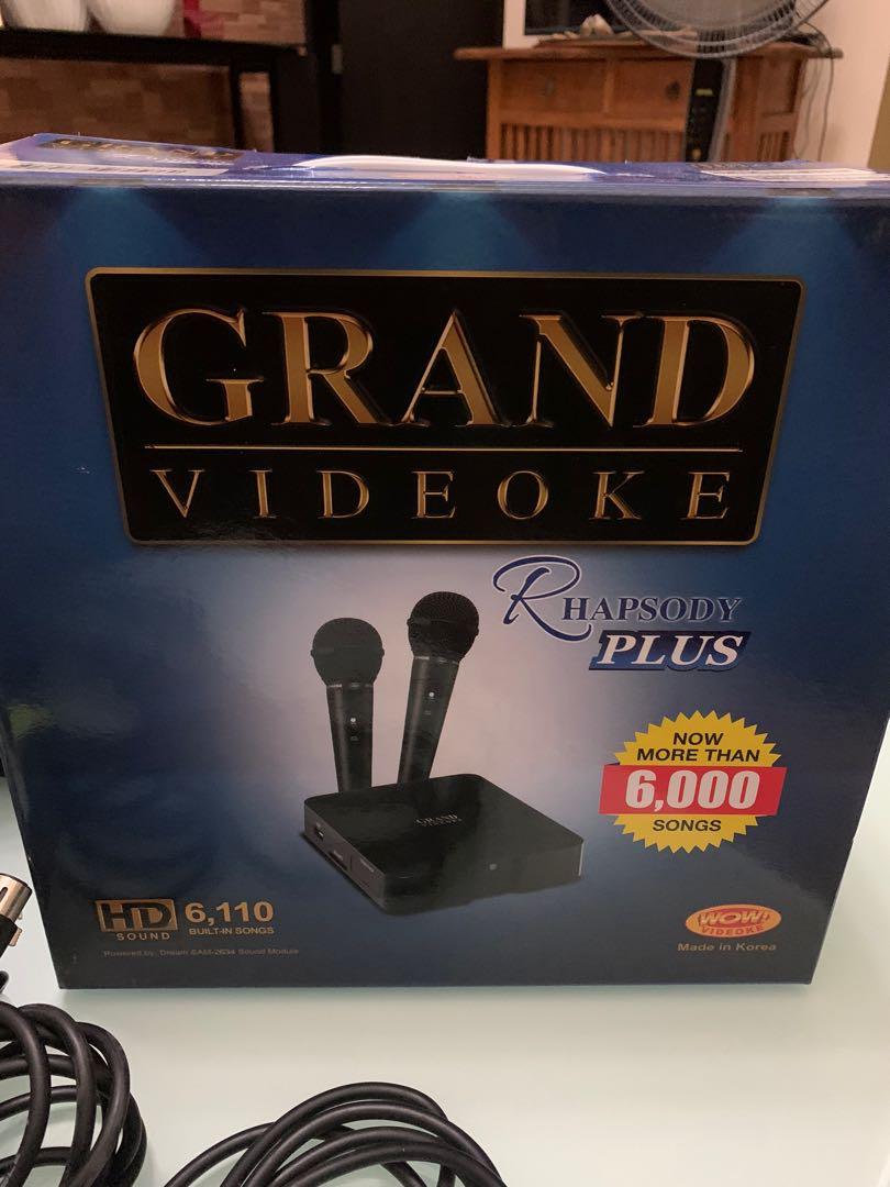 Grand Videoke Rhapsody Plus, Audio, Other Audio Equipment on Carousell