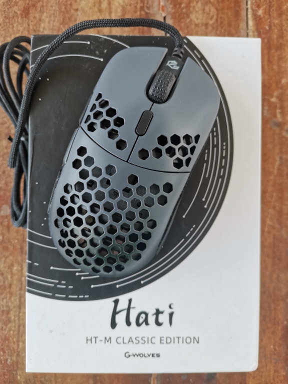 G Wolves Hati Ht M Ultra Lightweight Honeycomb Shell Gaming Mouse Electronics Computer Parts Accessories On Carousell