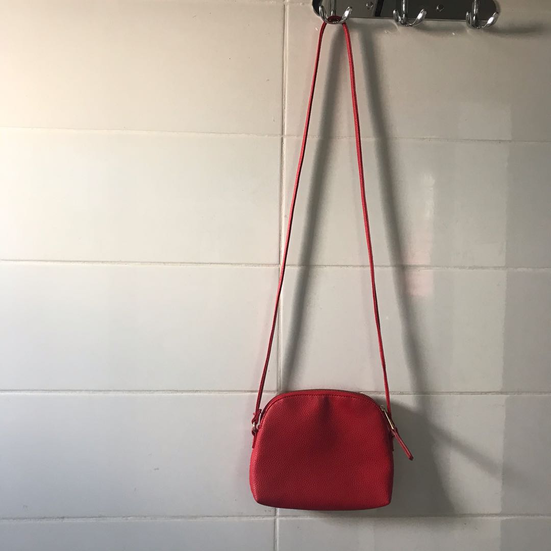 H&m red bag clearance