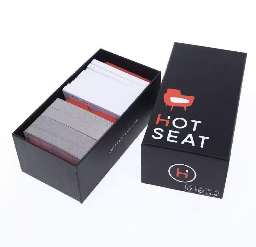 Hot Seat Card Top 10 Party Games, Hobbies & Toys, Toys & Games on Carousell