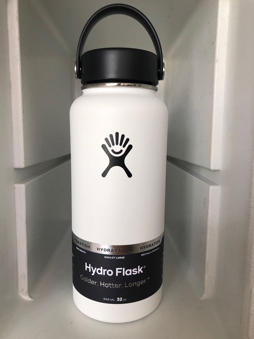 Hydro flask 32 Oz colour white 946 ML Everything Else on Carousell