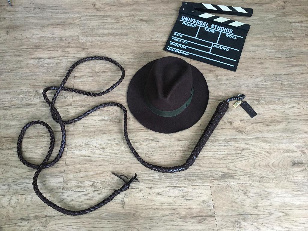 Indiana Jones Hat and Whip from the store at Disneyland 2004