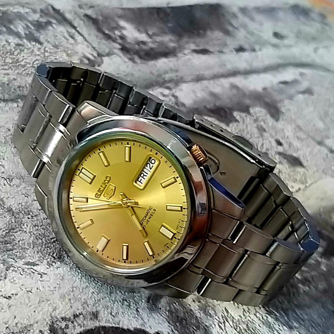 Jam tangan Seiko 5 SNKK13K1 ORI Fesyen Pria Jam Tangan di Carousell
