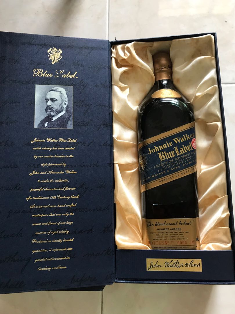 Johnnie Walker Blue Label (Scotch Whisky), Hobbies & Toys ...