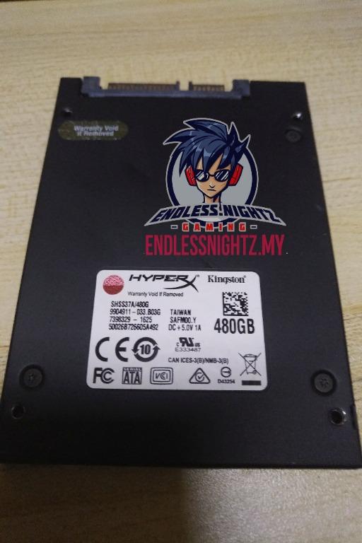 Kingston hyperx savage ssd 480gb 2025
