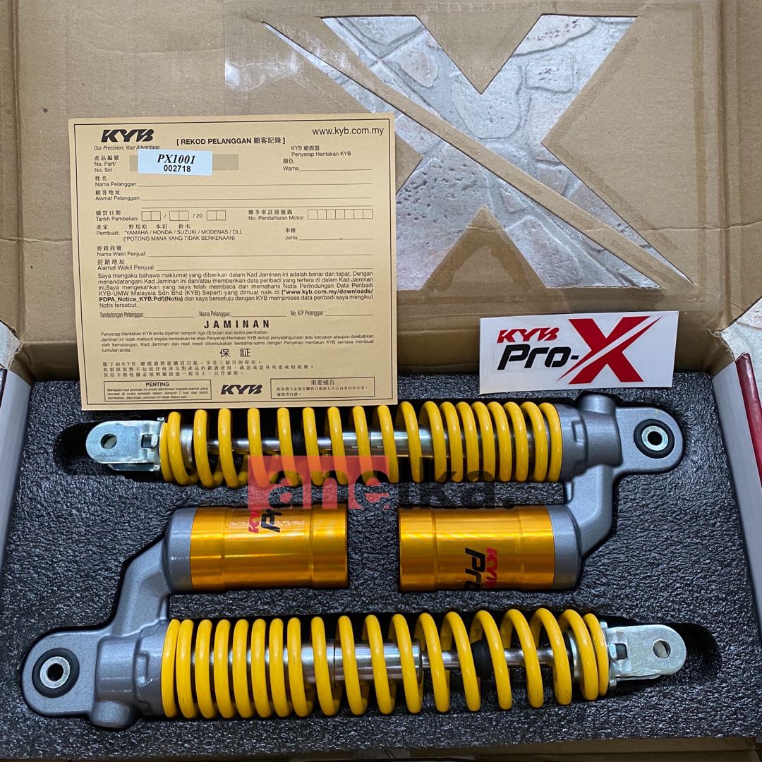 Kyb Aerox Pro X Suspension Absorber Nvx155 Motorcycles Motorcycle Accessories On Carousell