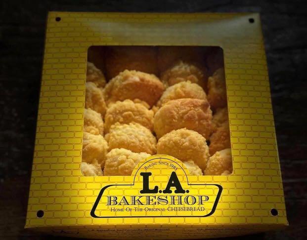LA Bakeshop Cheesebread, Mix bread (Category: Fresh Produce) located in Angeles City. Submitted by maccc (Listing ID 1017003787, Image 2). Description: Pasabuy. Available on July 4 (Saturday) 😀 LA Bakeshop fresh from Pampanga 💯 🧀 🥖 ✅ Cheesebread box of 30 - Php250 per box ✅ Spanish Bread box of 30 - Php280 per box ✅ Mix box (15pcs of cheesebread & Spanish bread) - Php265 per box Pm me for inquiries. 😀.