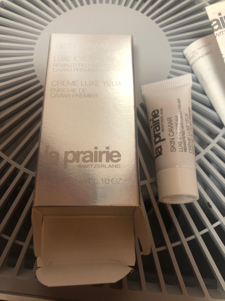 La prairie skin caviar luxe eye cream 3ml, 美容＆化妝品, 皮膚護理