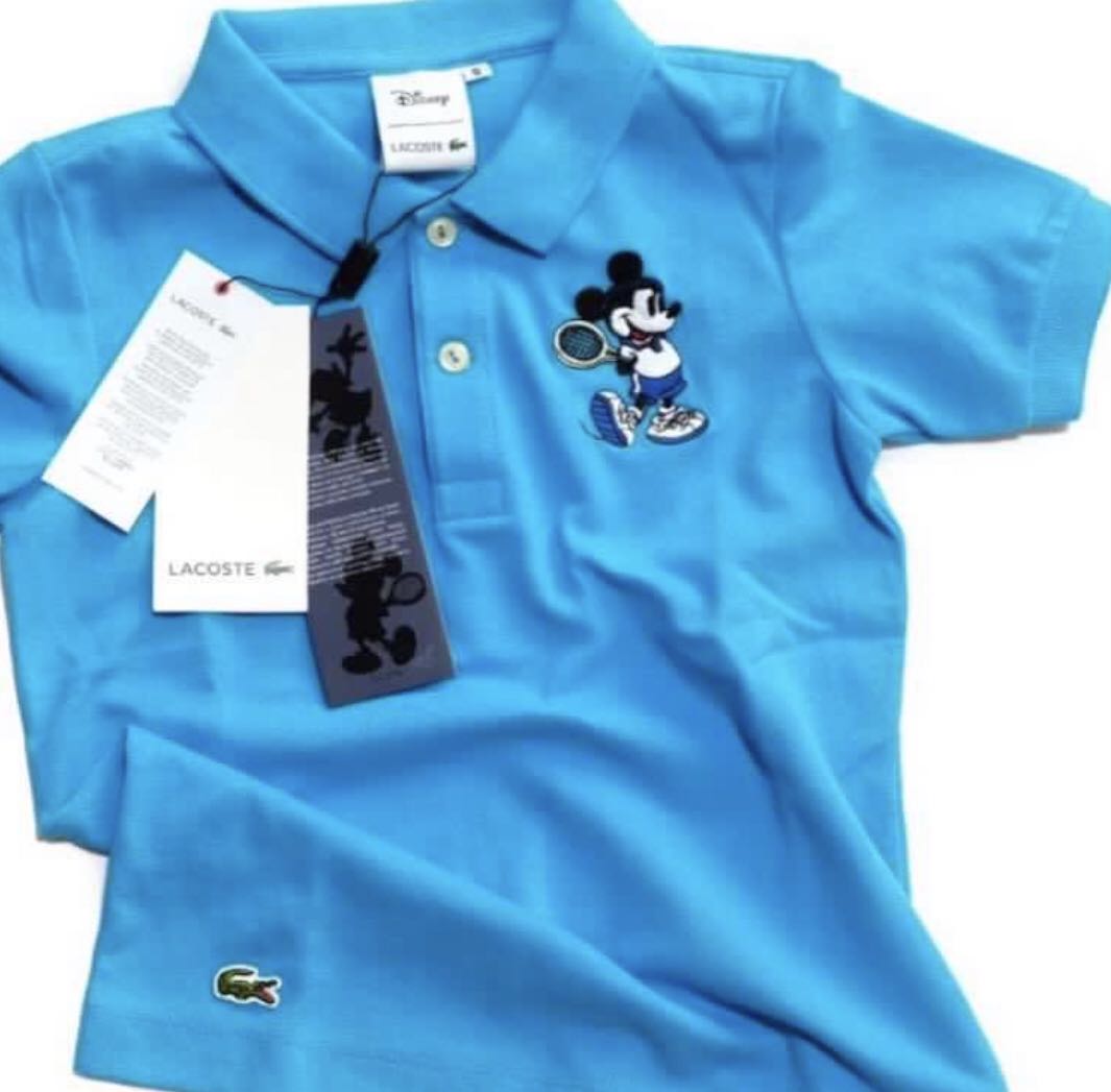 lacoste mickey shirt