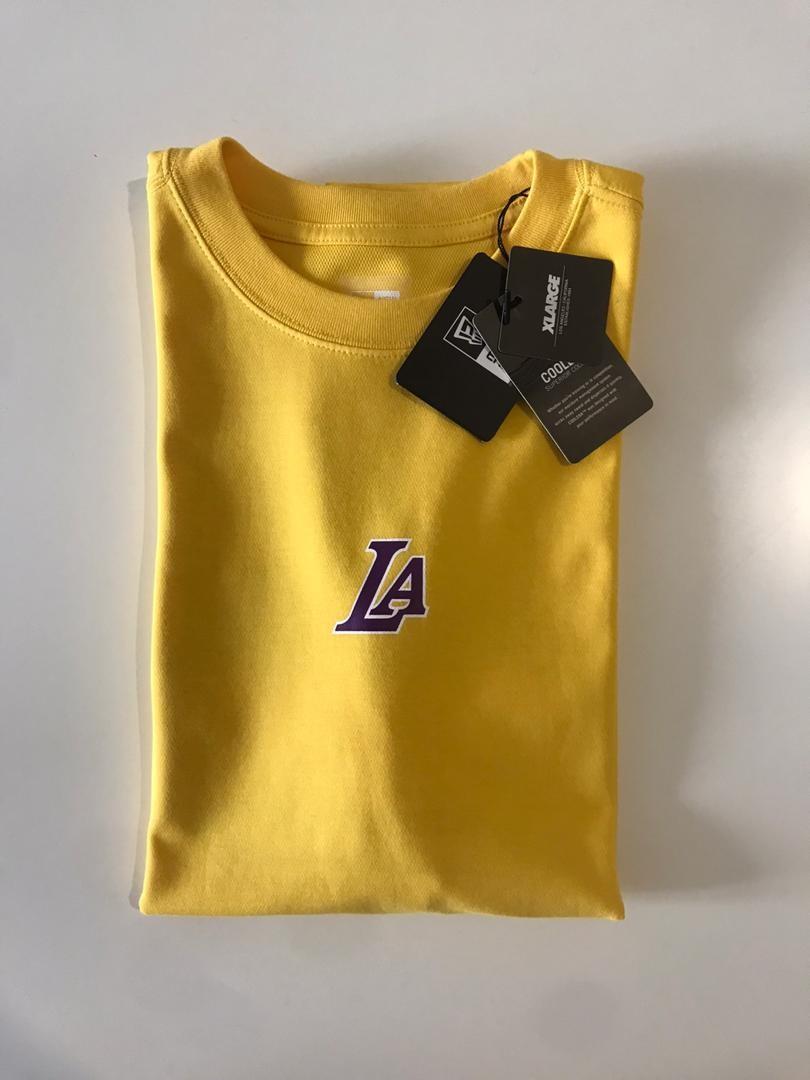 Lakers X New Era X Xlarge Men S Fashion Clothes Tops On Carousell