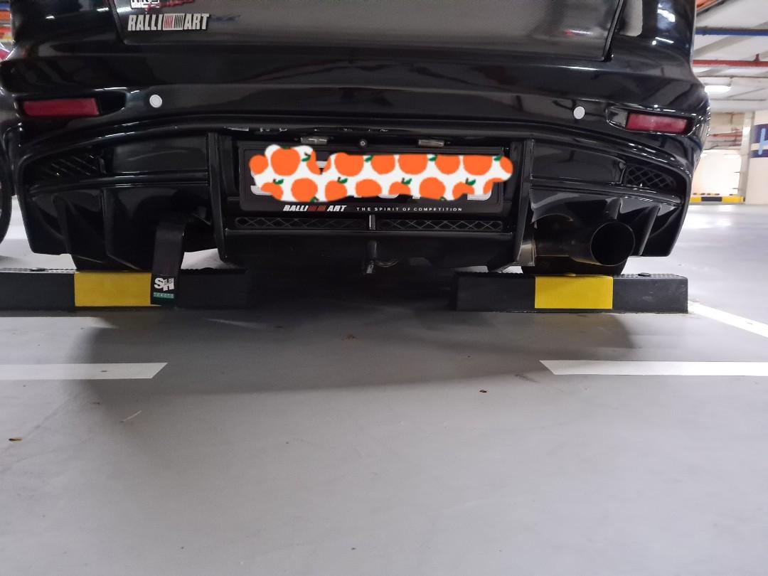 Varis rear bumper lancer hot sale