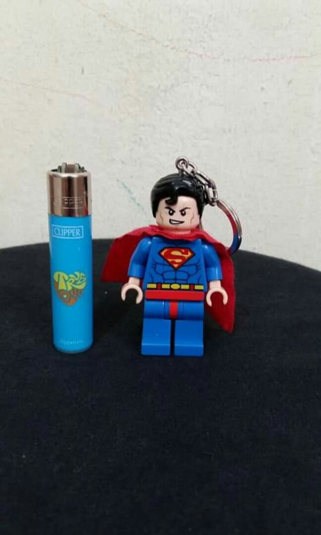 lego superman keychain