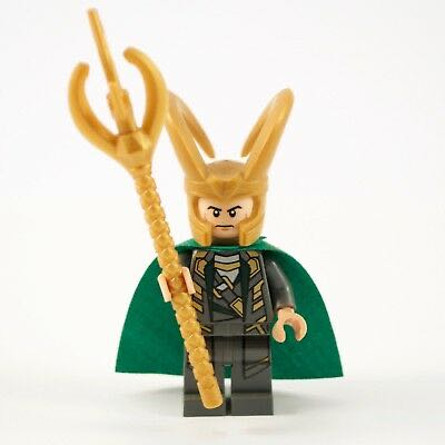 Lego Marvel Super Heroes Loki Minifigure Figure 6868 6867 6869 