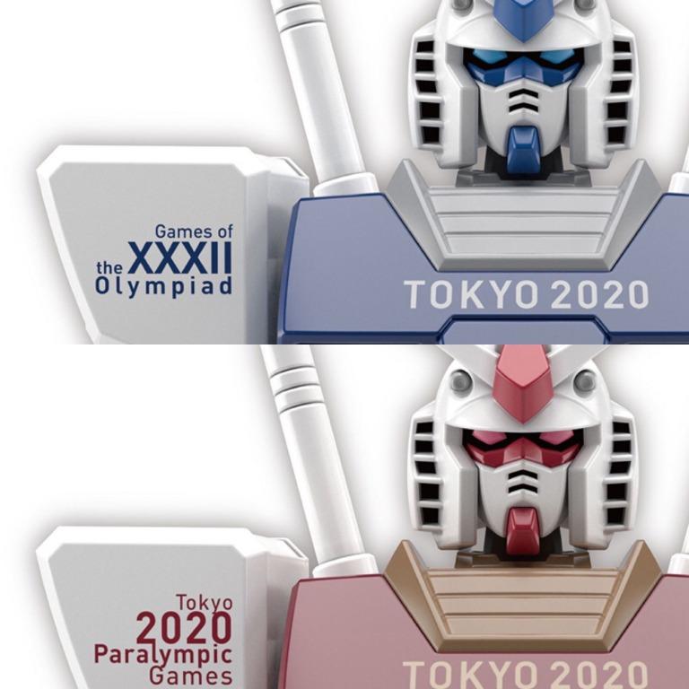 Limited Hg 1 144 Rx 78 2 Gundam Tokyo 2020 Olympiad Blue Paralympic Red Emblem Toys Games Bricks Figurines On Carousell