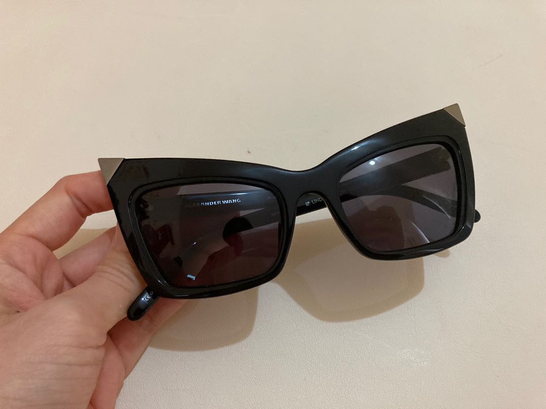 Alexander wang linda farrow outlet sunglasses