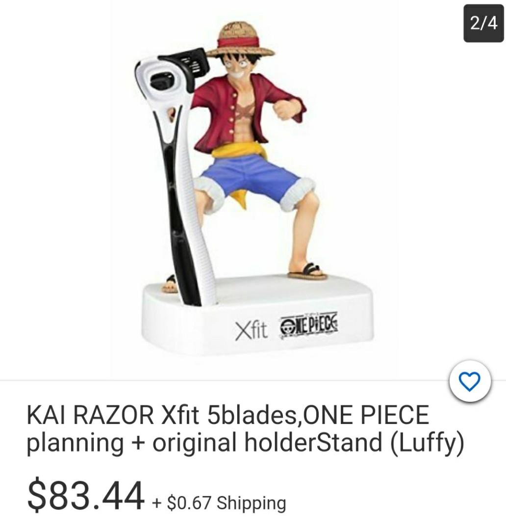 Luffy Xfit 5 Blade Razor One Piece Pack Of 3 With Holder Stand Hobbies Toys Toys Games On Carousell