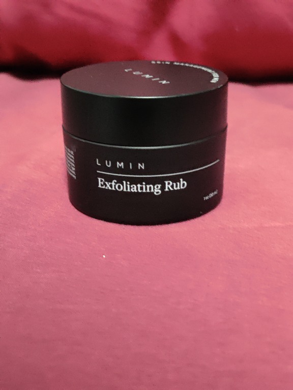 lumin exfoliating rub