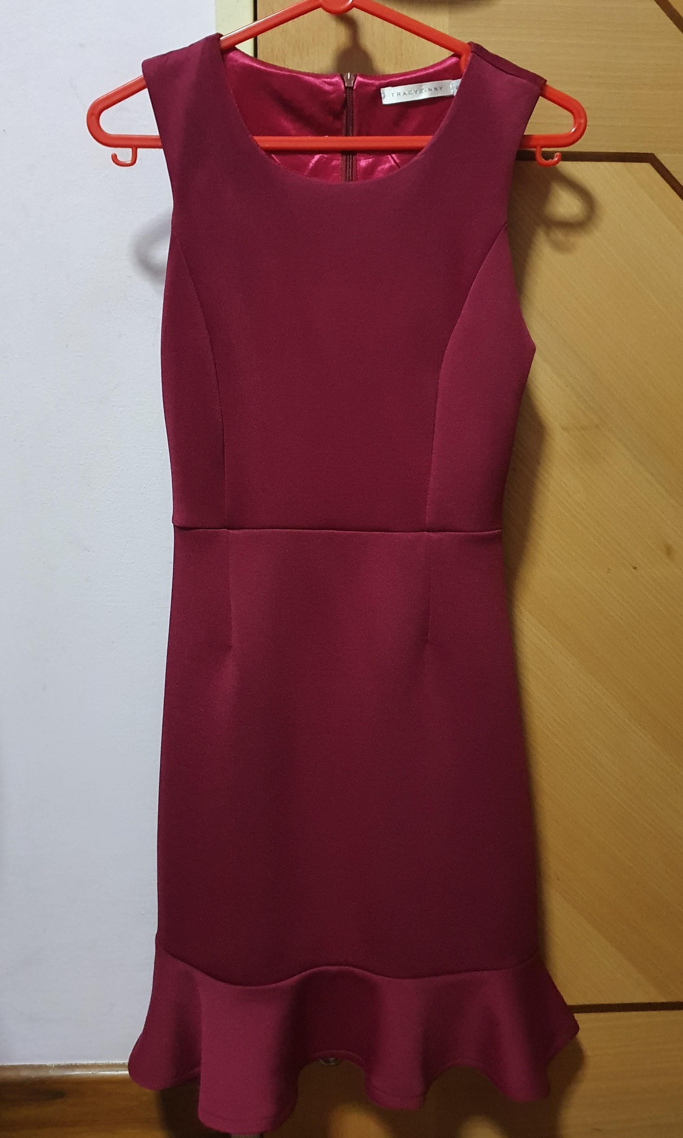 Maroon Dress For Sale, Women's Fashion 