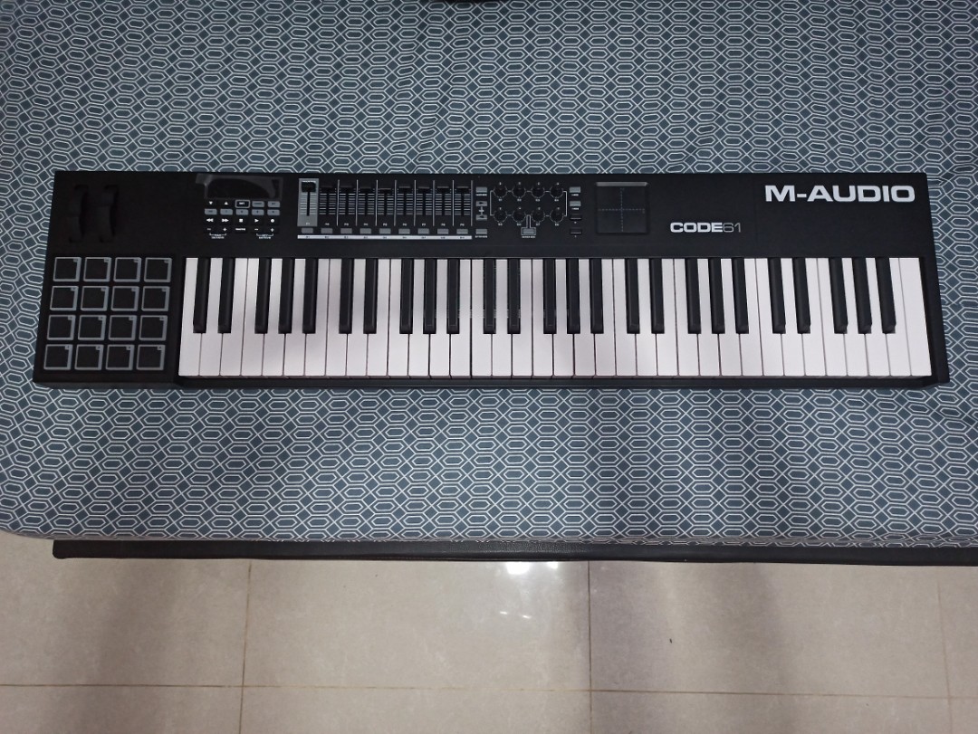 MAudio Code 61 MIDI Keyboard, Hobbies & Toys, Music & Media, Musical Instruments on Carousell