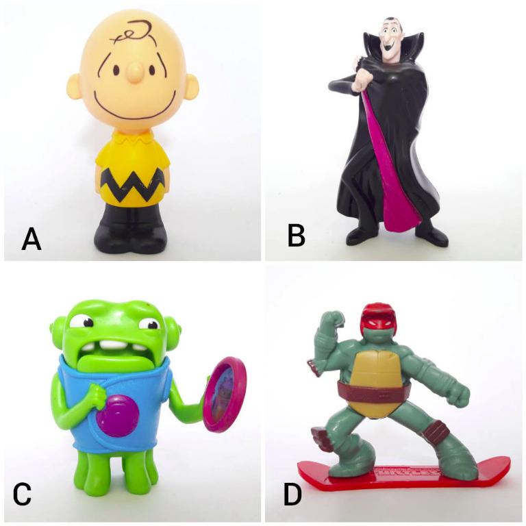 Mcdonalds Mcdo Toys Collectible Figure Happy Meal Peanut Hotel Transylvania Home Tmnt Turtle Toys Games Toys On Carousell Mcdonald's 2012 hotel transylvania cape flappin' drac. mcdonalds mcdo toys collectible figure