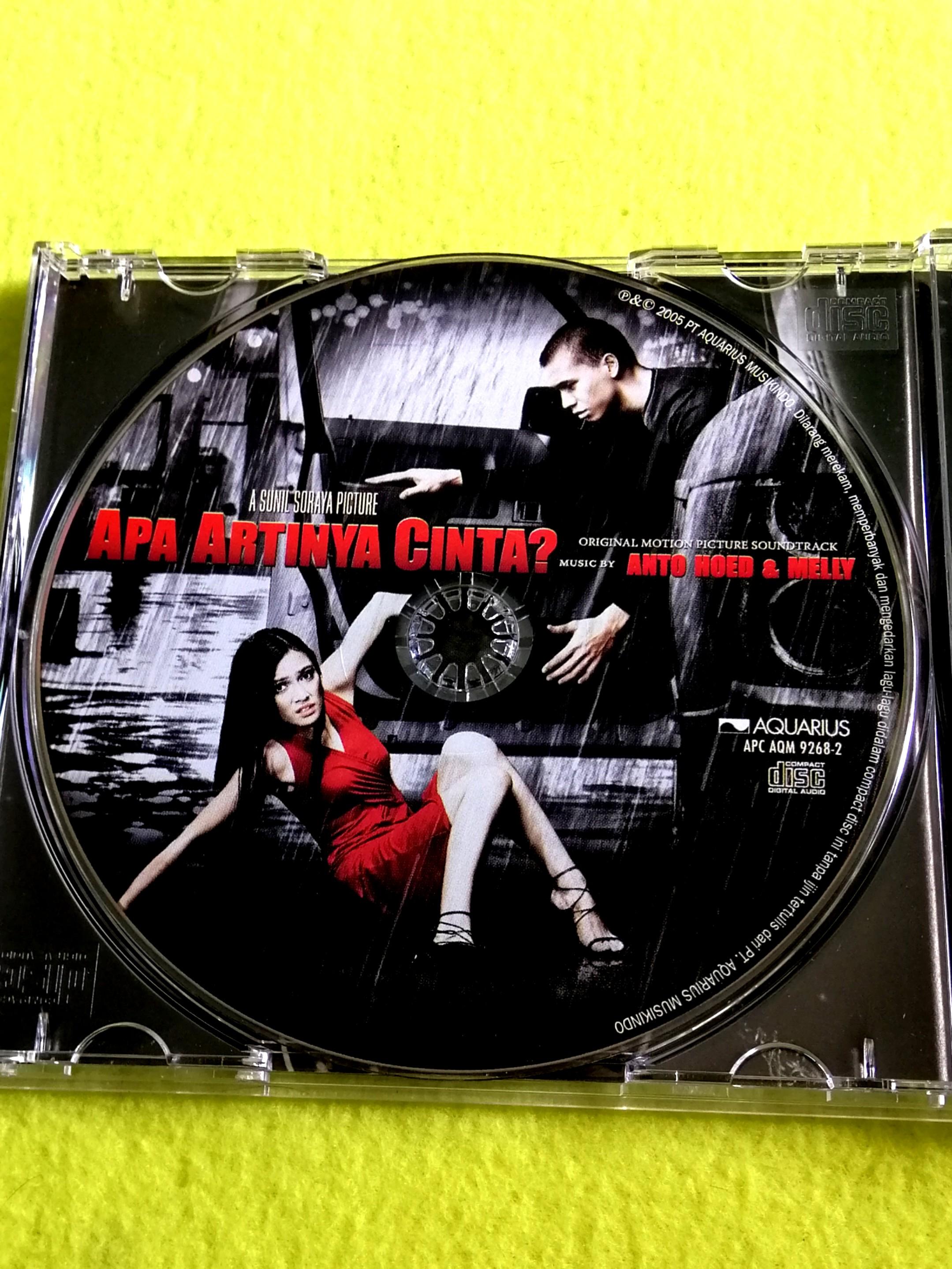 MELLY GOESLAW & ANTO HOED ~ apa artinya cinta?. CD not 