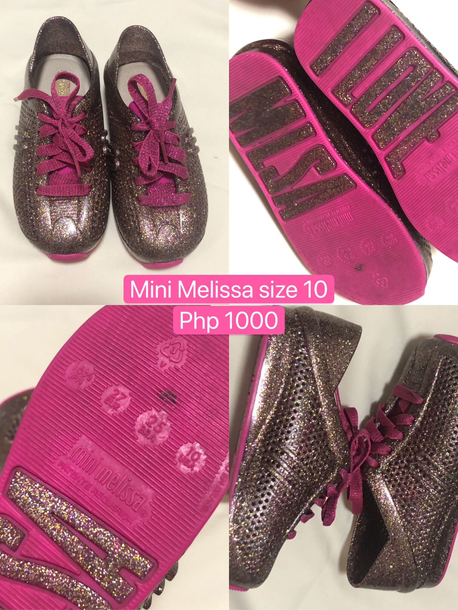 mini melissa size 10