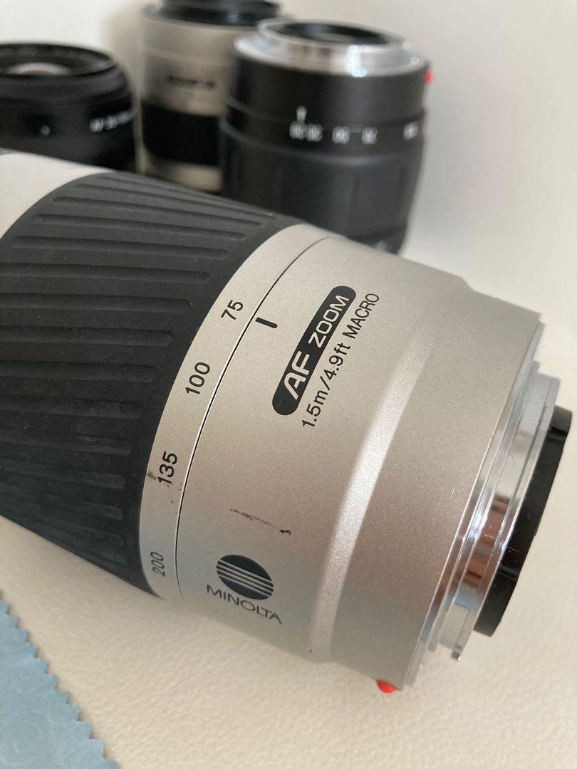 相機鏡頭Minolta AF 75-300mm f4.5-5.6 D Lens 75-300/4.5-5.6 Sony