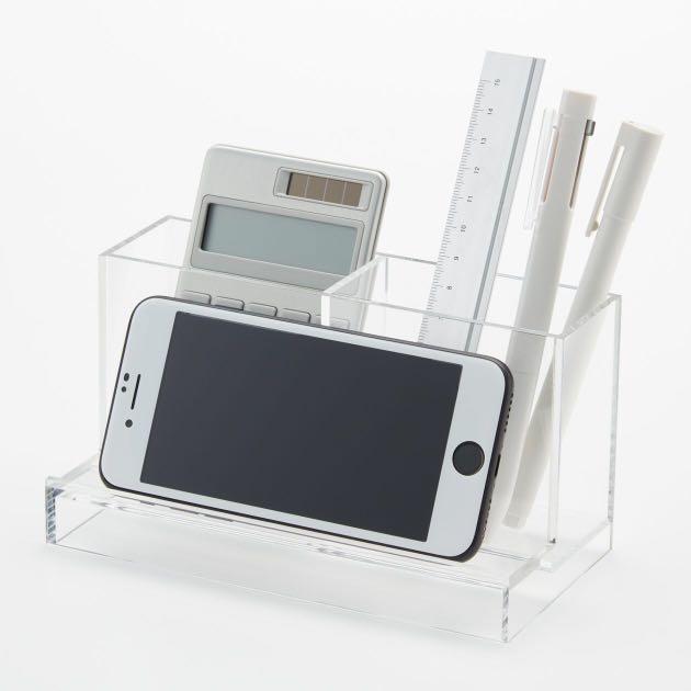 MUJI Pen holder + Smart phone stand, Hobbies & Toys, Stationery & Craft, Stationery & School