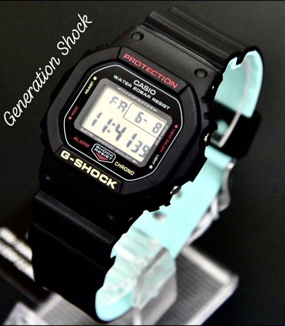 New Mini Gshock Unisex Diver Sports Watch 100 Original Authentic Casio G Shock Dw 5600cmb 1dr Dw 5600cmb 1 Dw 5600 Cmb 1 Luxury Watches On Carousell