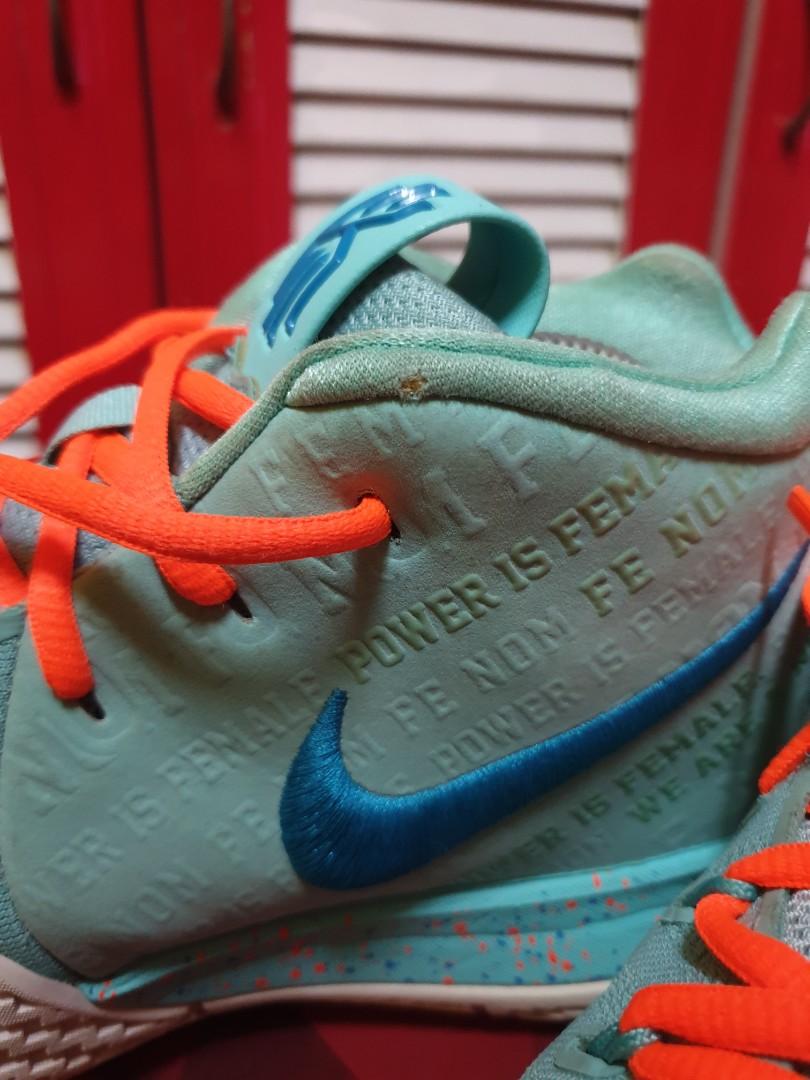 Kyrie 4 power shop is female on feet