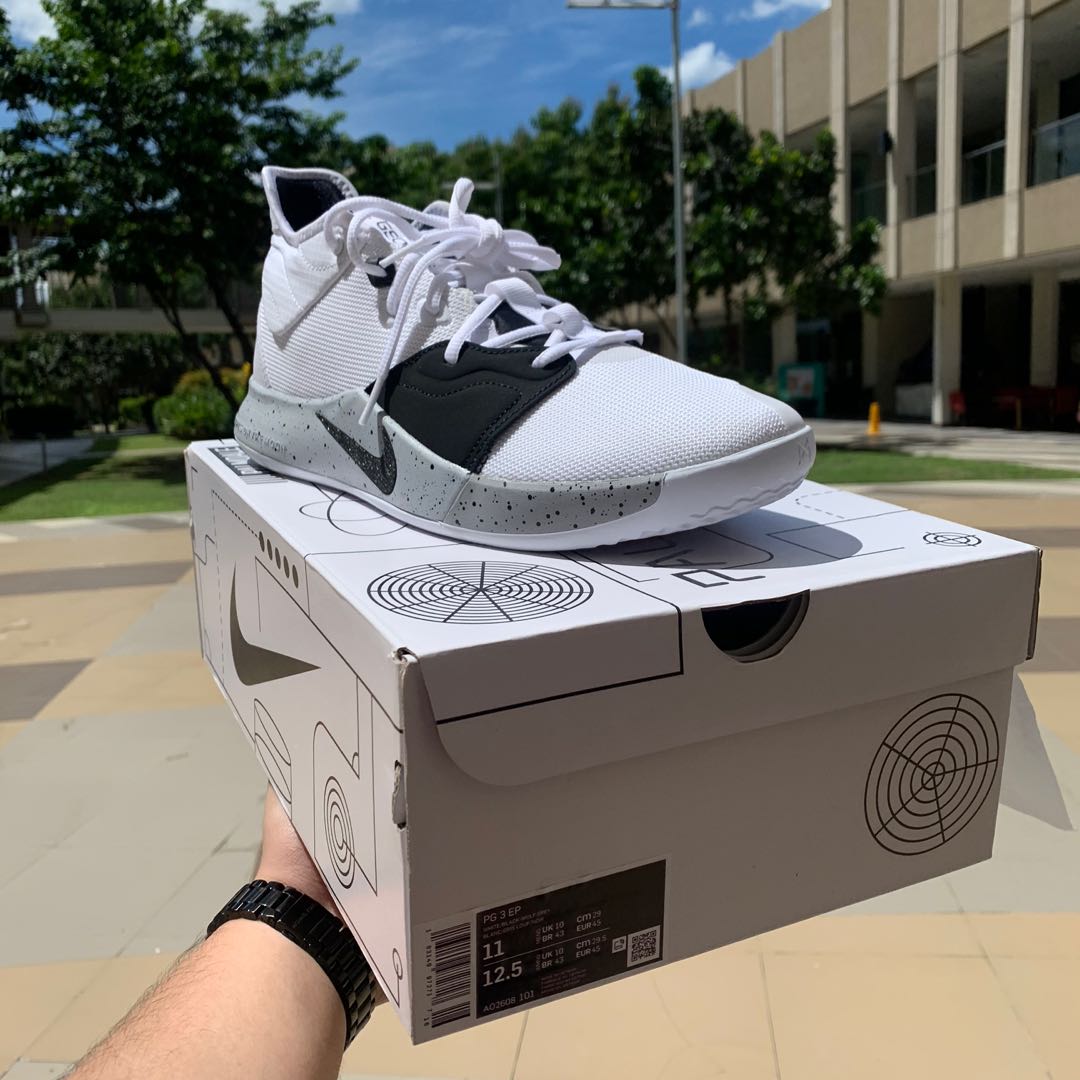 Nike PG3 Oreo Moon Men s Fashion Footwear Sneakers on Carousell