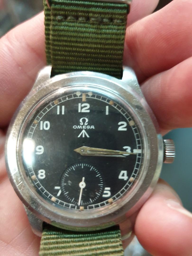 omega military watch