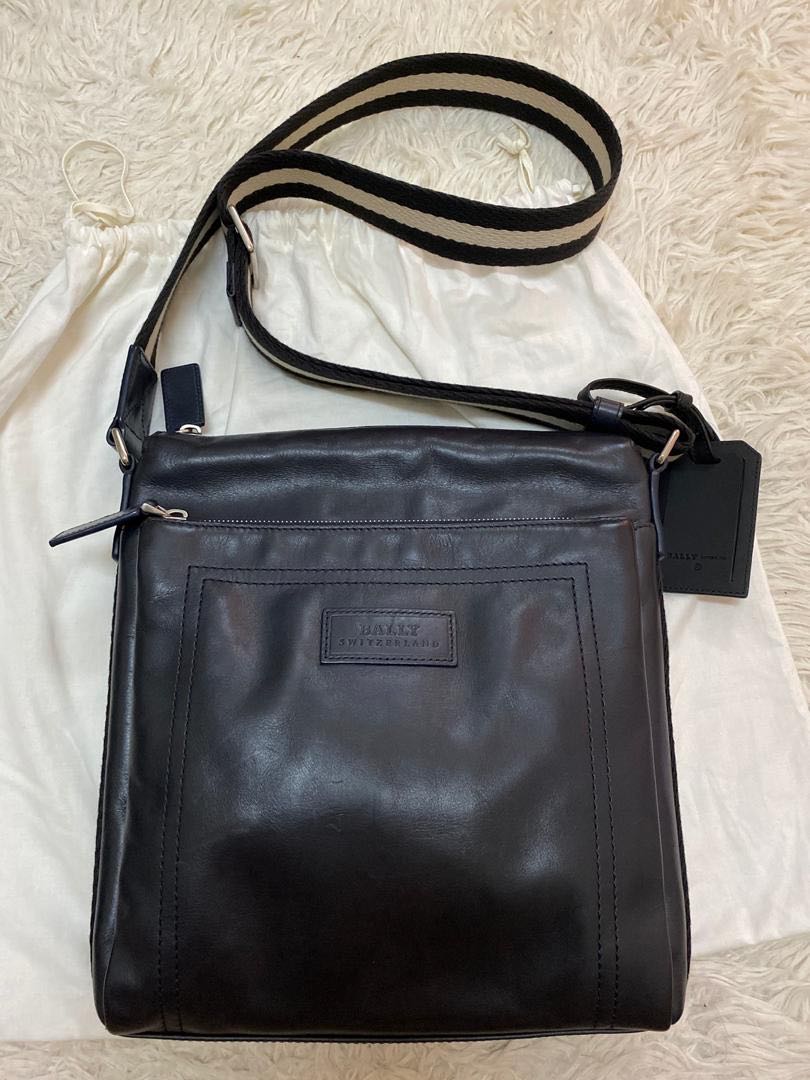 Original Authentic Bally Men Sling Bag