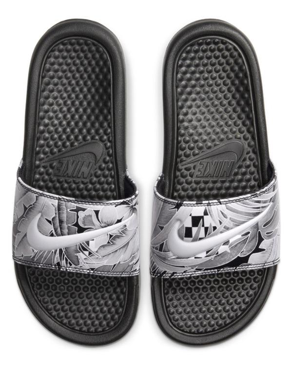 nike floral slip ons