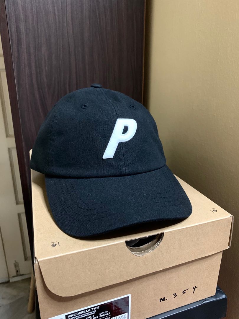 Palace P 6-Panel Cap, Men's Fashion 