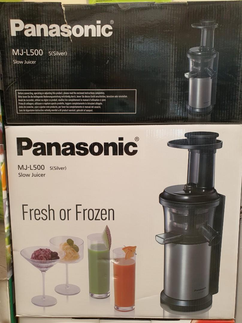 Panasonic Slow Juicer MJL500, TV & Home Appliances, Kitchen Appliances