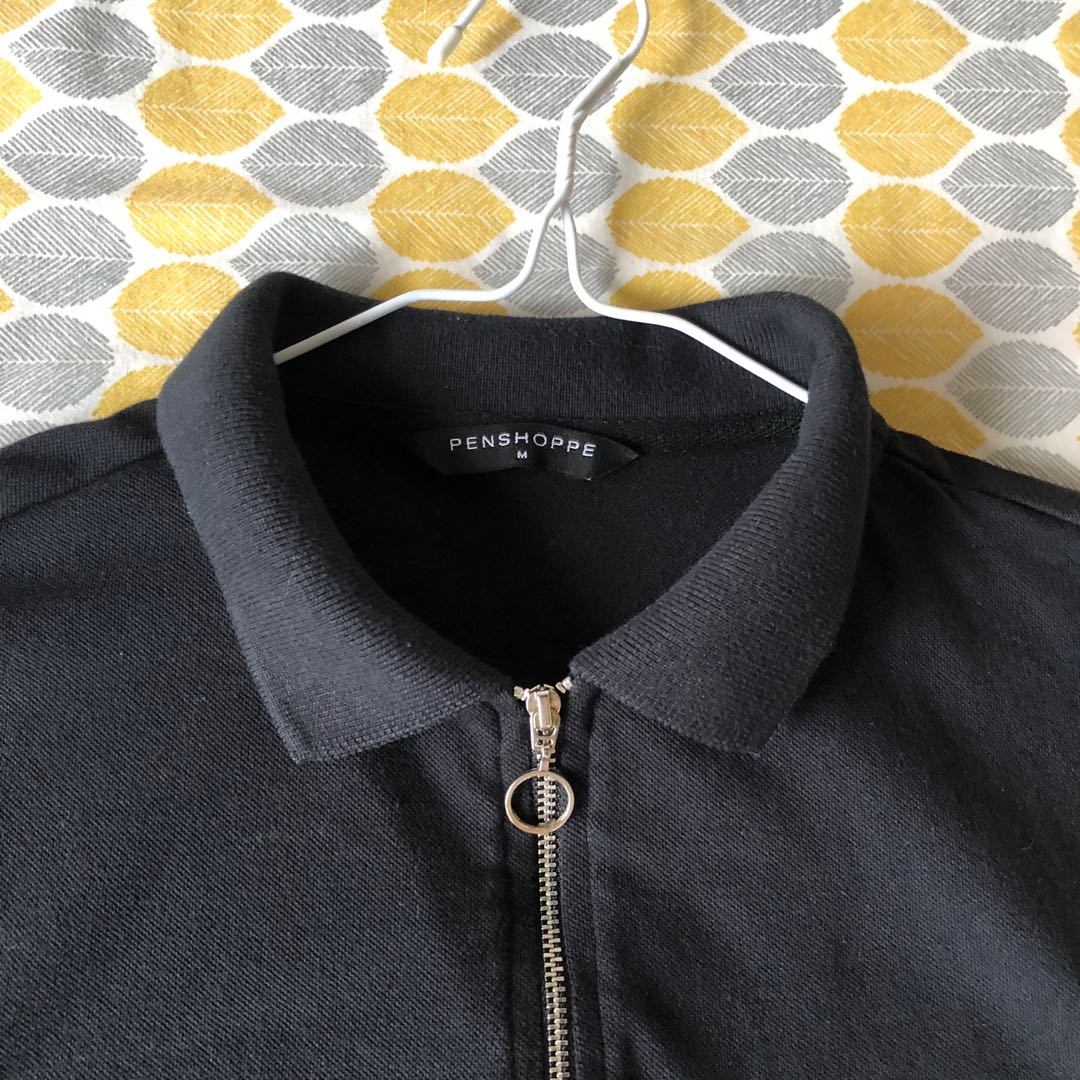 penshoppe polo black