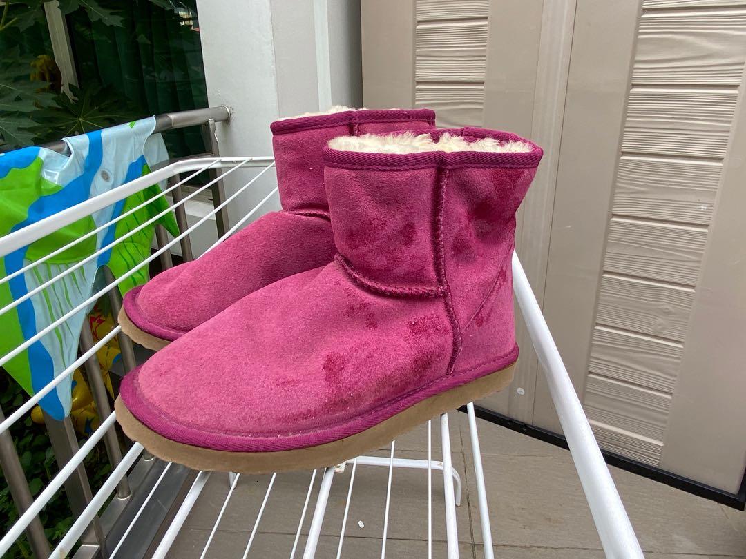 Peter Alexander UGG boots - rose pink 