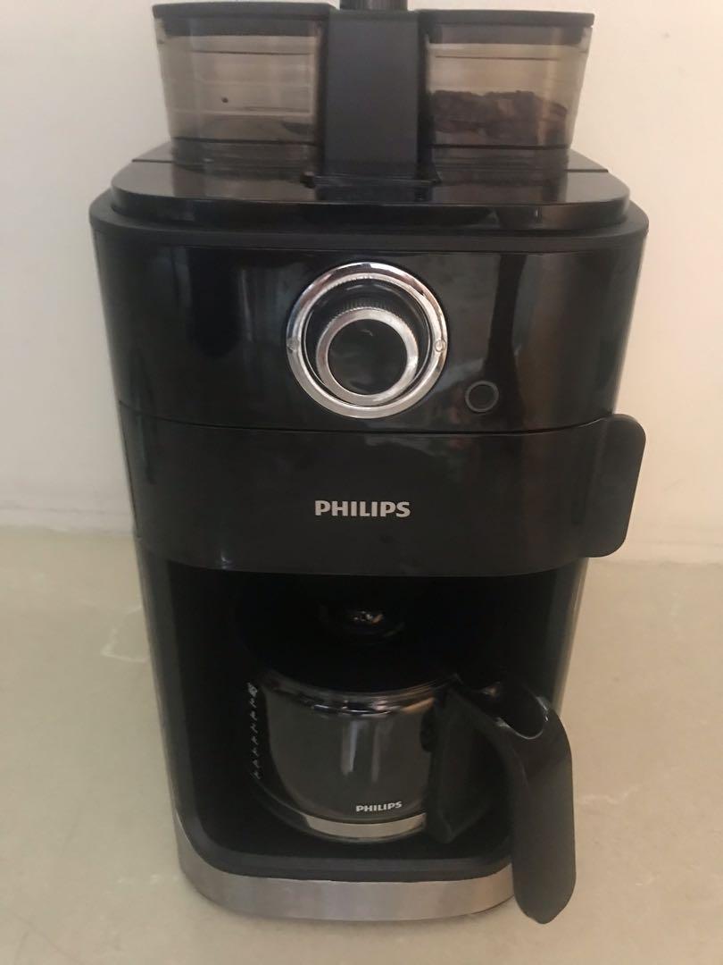 Philips Grind and Brew Coffee Maker, TV & Home Appliances, Kitchen
