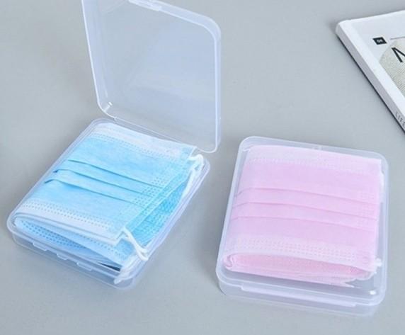 Portable face mask case / mask container (Category: Accessory Holder, Box & Organizers) located in Las Pinas. Submitted by k.circle (Listing ID 1017105759, Image 1). Description: Portable face mask case / mask container Protection: Dust and moisture proof. Portable: You don't have to worry on how to keep your mask temporarily while eating you can keep in your handbag or pocket. Can store 3-4 folded masks inside..