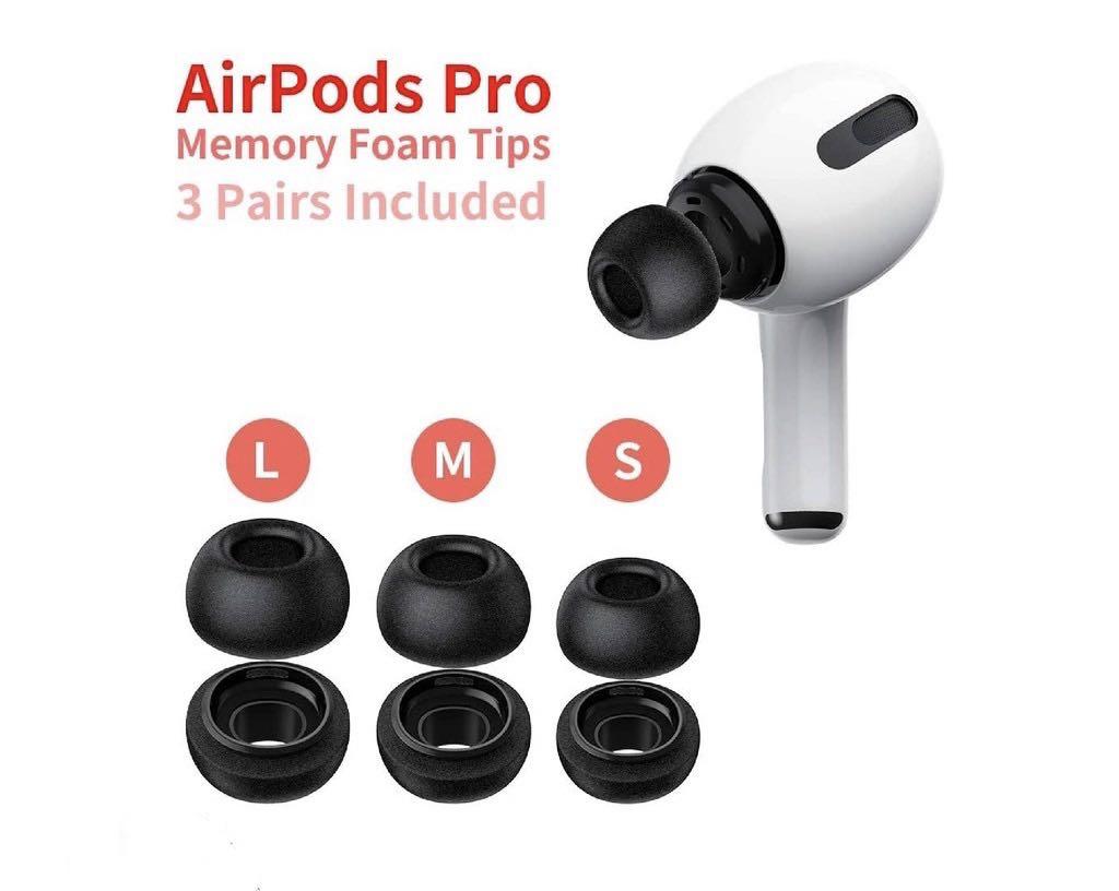 memory foam airpod tips