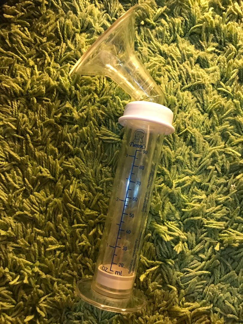 Pureen Manual Breast Pump Babies Kids Nursing Feeding On