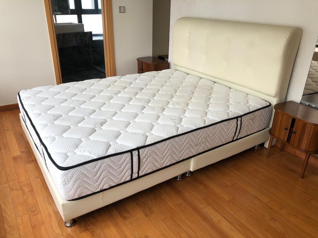 Queen Size Bed And Mattress Sleep Well Furniture Beds