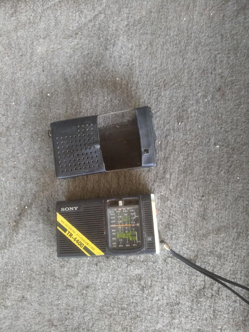 Radio MW, SW, SWB portable Sony tipe TR4400, Antik, Lainnya di Carousell